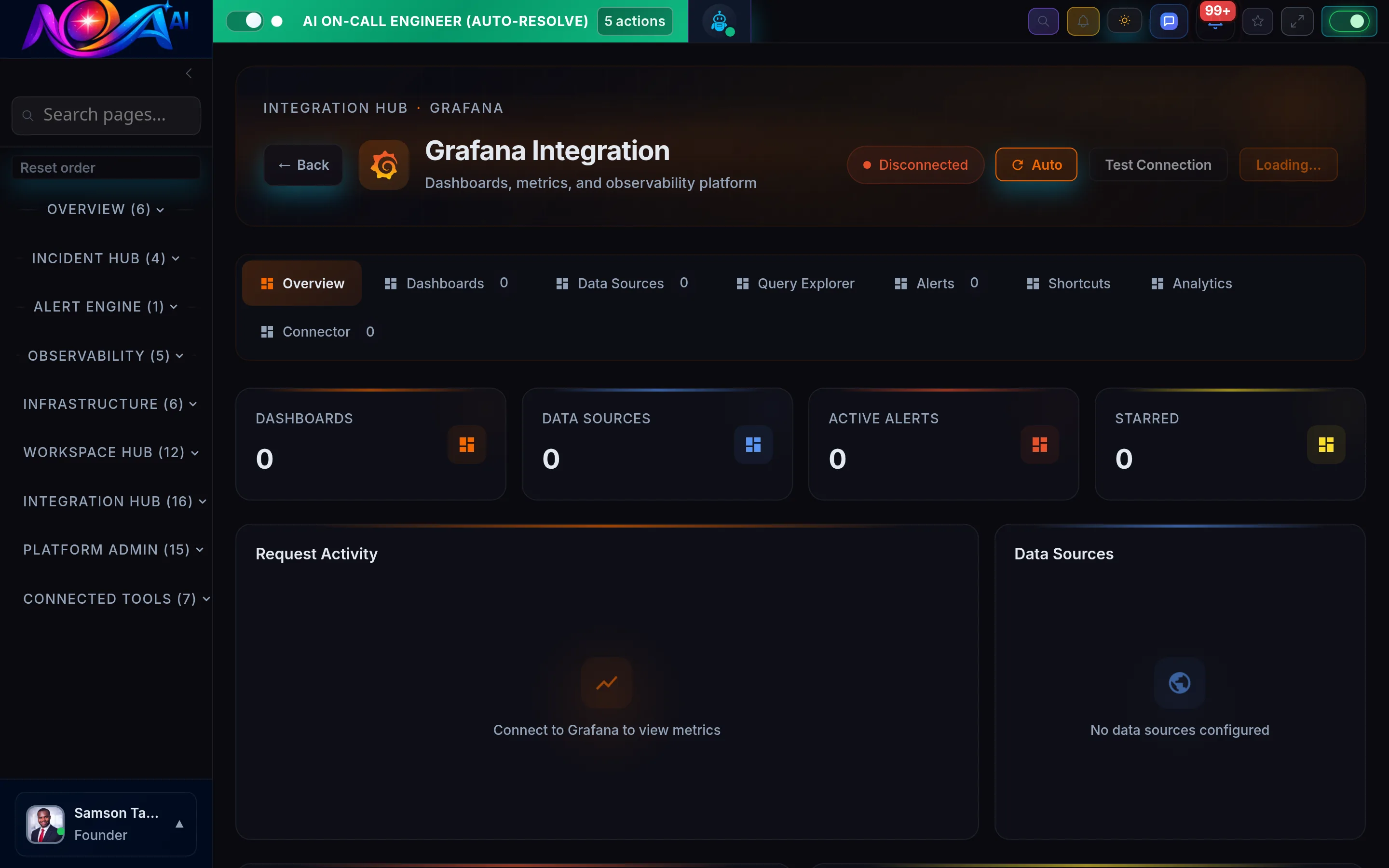 Nova AI Grafana Integration