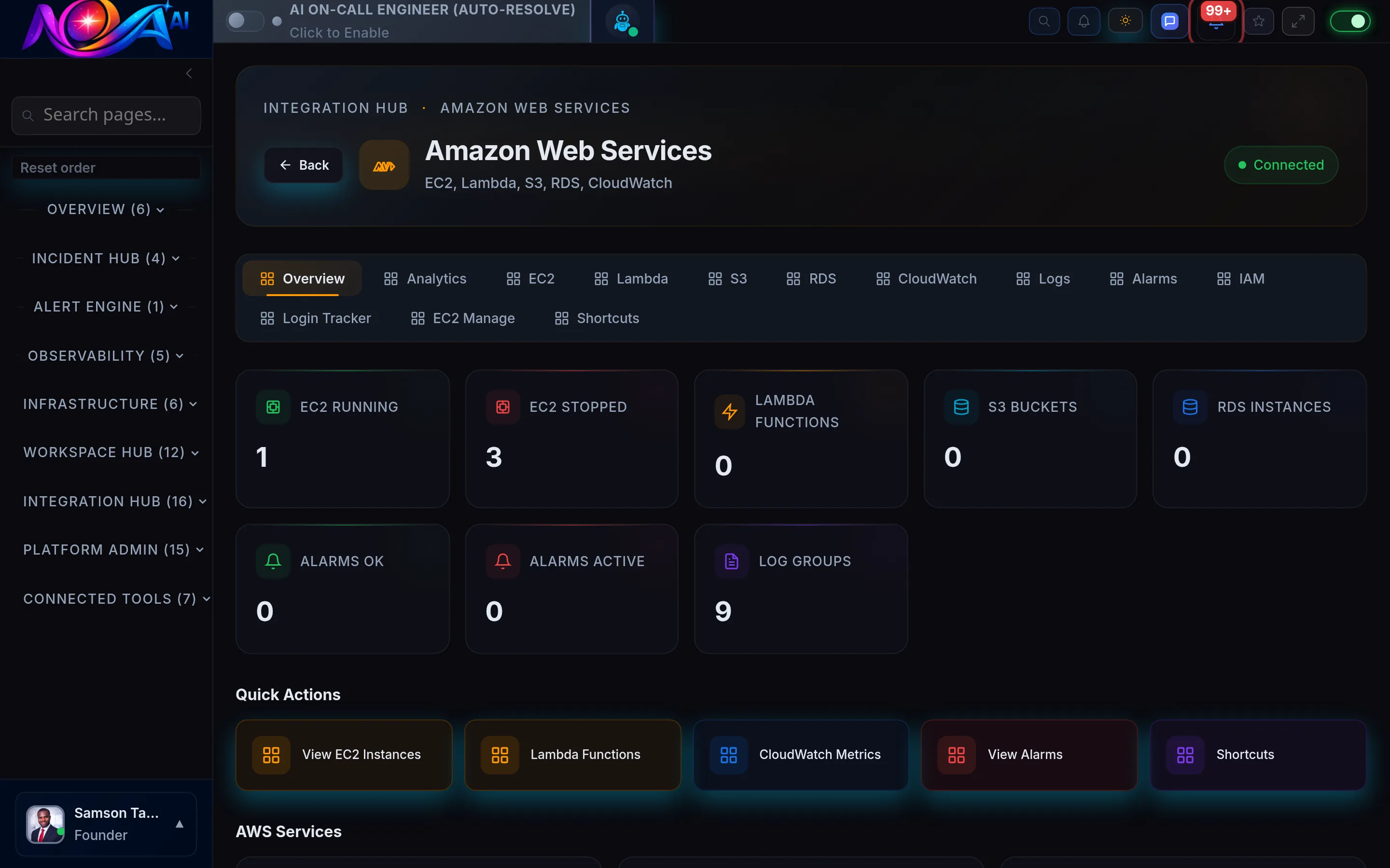 Connect AWS